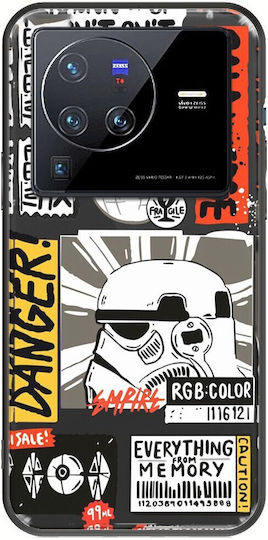 Star Wars - Stormtrooper Задна корица Силикон Многоцветен (Vivo X80 Pro)