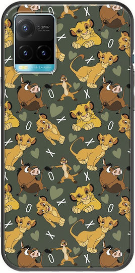 Hakuna Matata Back Cover Silicon Multicolor (Vivo Y21s)