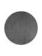 vidaXL Oviedo Rug Round Charcoal