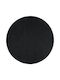 vidaXL Oviedo Rug Round Black