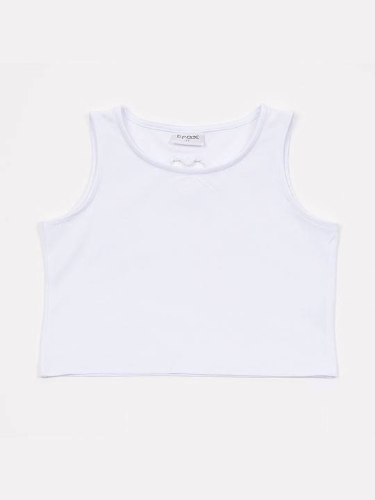 Trax Kids Blouse Sleeveless White