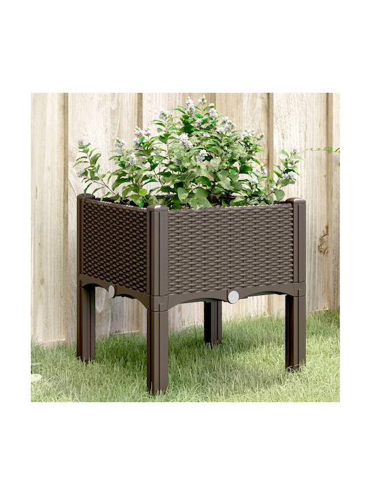 vidaXL Κήπου Planter Box 40x42cm Coffee 367890