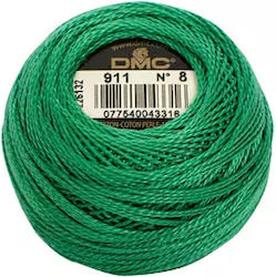 DMC Perle Δαντελόνημα Βαμβακερό Πράσινο 80m 10gr