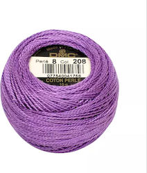 DMC Perle Δαντελόνημα Βαμβακερό Μωβ 80m 10gr