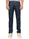 Herren Jeanshose Elastisches mit Regulär Gerade Anwendung Blau