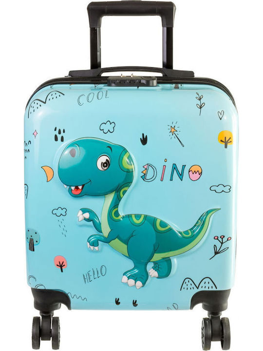 A2s Βαλίτσα Παιδική Τρόλεϊ Dino Dinosaur 45x35x...