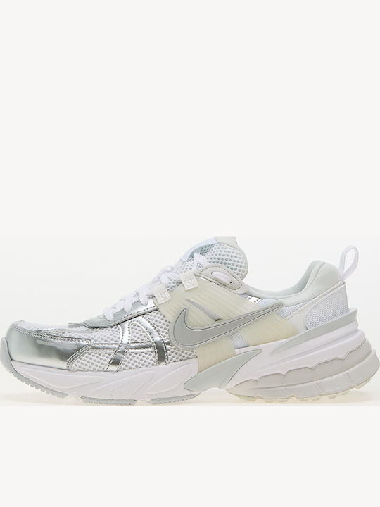 V2k Run Pentru Femei Chunky Adidasi Albi / Argintiu Metalic-Platinum Tint