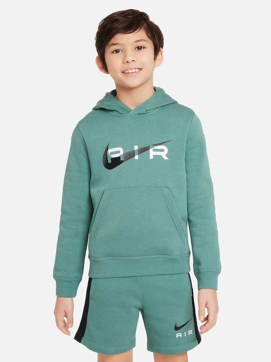 Nike Fleece Kids Sweatshirt with Hood and Pocke...