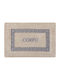 Silk Fashion Bath Mat Cotton Corfu 6978000005173 Blue 40x60cm