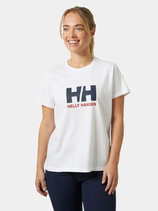 Helly Hansen W Hh Logo T-shirt 2.0 Alb