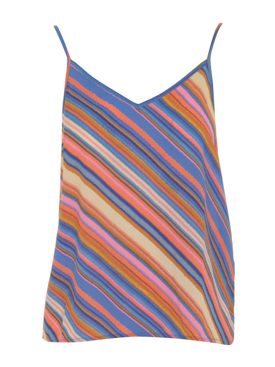 Only W Alma Life Life Poly Tie Singlet Top 15256817-man.mojito Multi