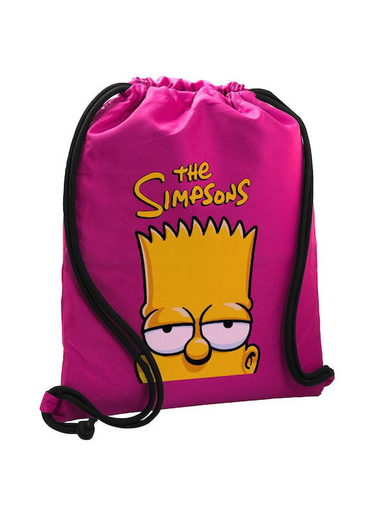 Koupakoupa The Simpsons Bart Gym Backpack Purple