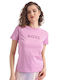 Boss Bluse T-Shirt Flieder