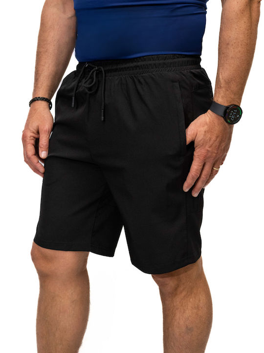 Sportliche Herrenshorts Schwarz