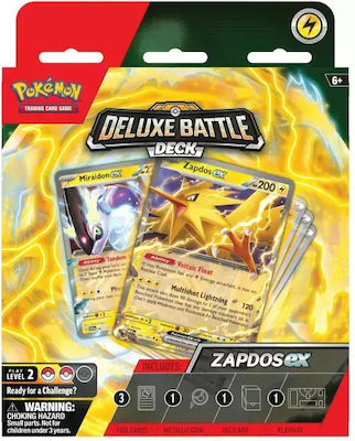 Pokémon Tcg Ninetales Ex & Zapdos Ex Deluxe Battle Deck Zapdos Ex