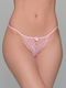 Tanga Slip Lace Lace Pink Milenabyparis 115048