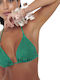 Bluepoint Triangle Bikini Top Green