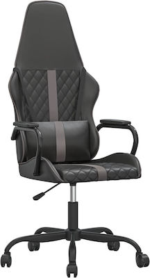 vidaXL 345561 Artificial Leather Gaming Chair Gray