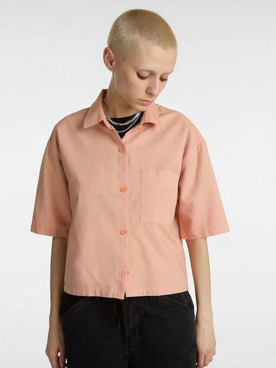 Vans Mcmillan Women΄s Cotton Shirt Copper Tan Orange