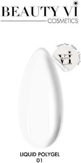 Beauty VI Gel Νυχιών Λευκό 15ml