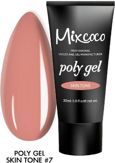 Mixcoco Poly Gel Νυχιών Διάφανο 30ml