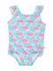Zoocchini Kids Swimwear One-Piece Light Blue