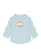 Laessig Lion Παιδικό Μαγιό Μπλούζα με Μακρύ Μανίκι Light Blue