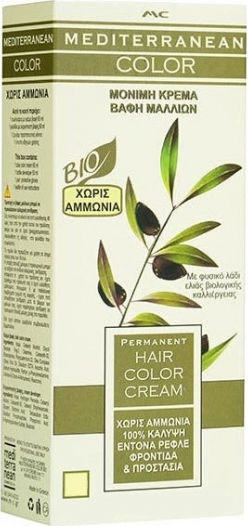 Mediterranean Cosmetics Exclusivă Profesională Vopsea De Păr Fără Amoniac 6.1