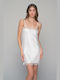 Milena by Paris Summer Satin Bridal Women's Nightdress Ivory Coast