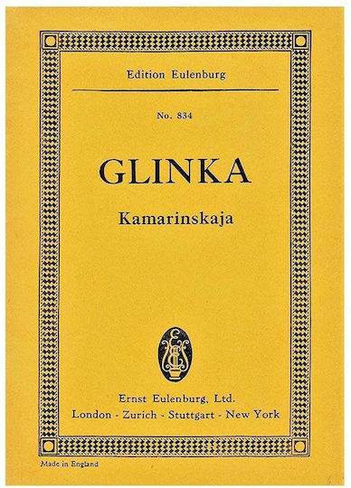 Glinka Kamarinskaja Pocket Score