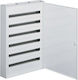 Hager Wall mounted 36-Elements Fuse Box with 6 Rows