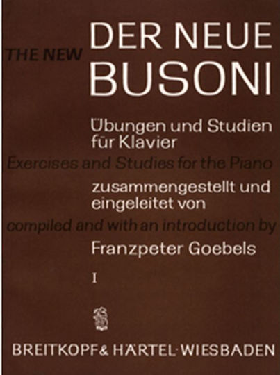 Busoni Der neue Busoni Übungen und Studien für Klavier