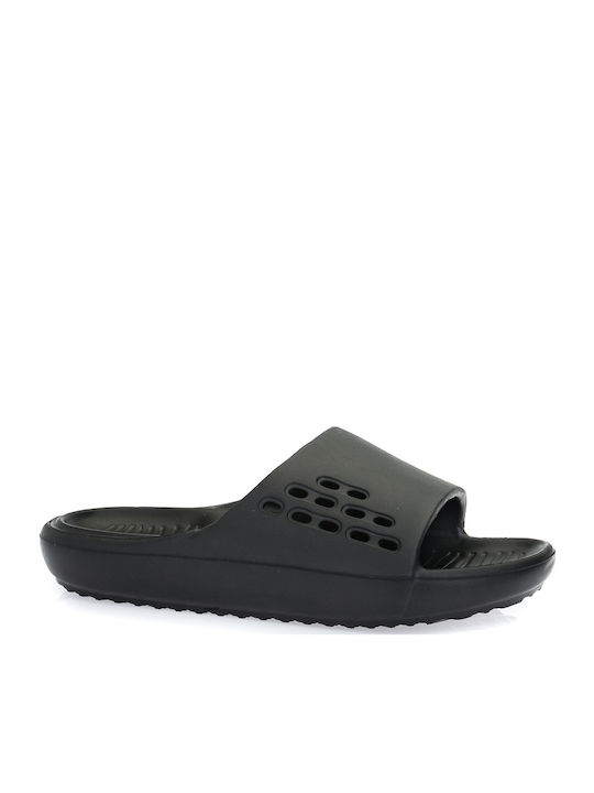 Cubanitas Men's Black Slides