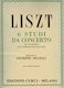 Franz Liszt 6 Studi Da Concerto Per Pianoforte Curci Publikationen