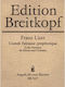 Franz Liszt Grande Fantaisie Symphonie Fur Klavier Und Orchester Breitkopf Publications