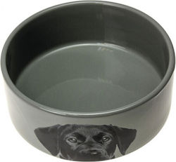 Karlie Ceramic Dog Bowl 1500ml Grey