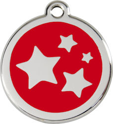 Reddingo Dog ID Tag Red Reddingo Dog ID Tag Red