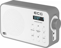 ECG RD110 Radio Reîncărcabil Alb ECG RD110 Radio Reîncărcabil Alb