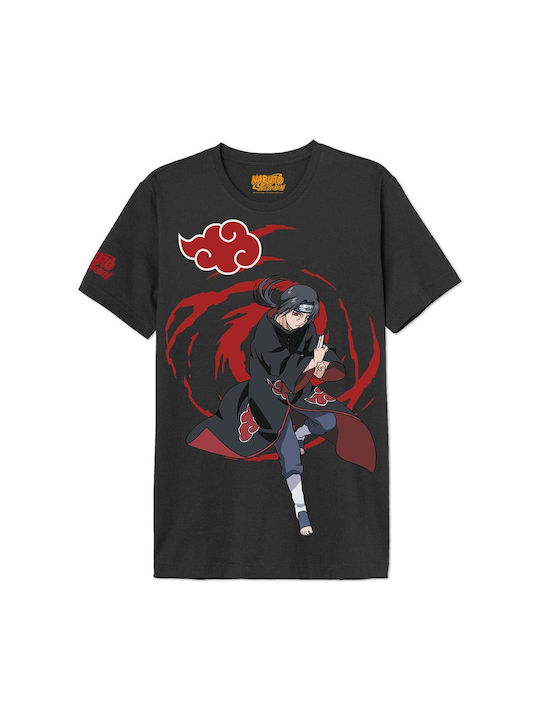 Cotton Division T-shirt Naruto Black Cotton
