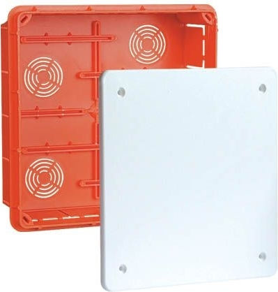 Elektro Plast Surface Mounted Electrical Box IP40 in Orange Color
