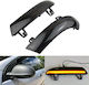 Огледала за бягане Led Turn Signal Fime Vw Golf 5 Golf 5 Plus Golf 5 Plus Golf 6 Plus Jetta Passat 2001-2011 Sharan 2003-2010 Seat Alhambra Skoda Superb 2 броя