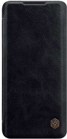 Nillkin Qin Original din piele de acoperire Xiaomi Mi 10 Lite negru 6902048199706