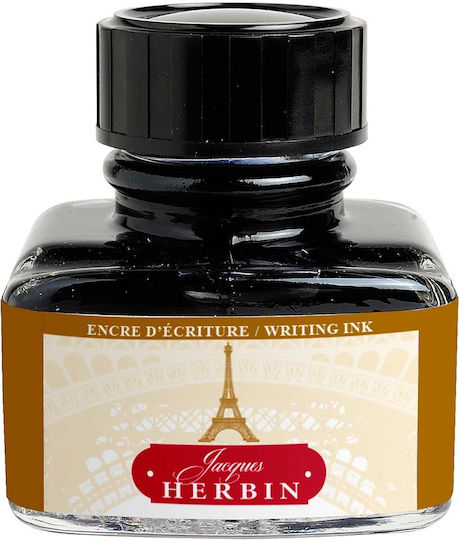 Jacques Herbin Ανταλλακτικό Μελάνι για Πένα Καφέ 30ml