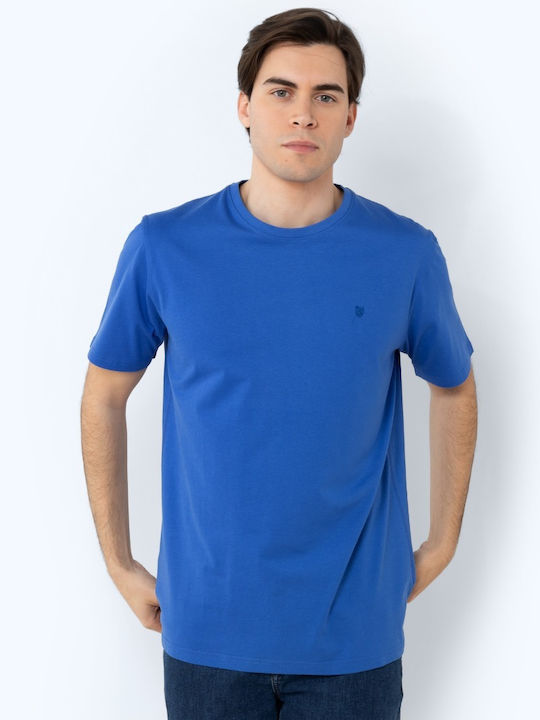 The Bostonians Herren T-Shirt Kurzarm Hellblau