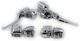 MCS Motorcycle Adapter 1pcs Silver