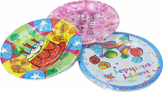 Viosarp Partygeschirr für Servieren 10 Stück Verschiedene Designs oder Farben