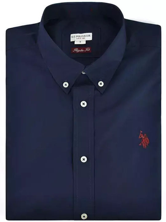 U.S. Polo Assn. Dirk Μακρυμάνικο Βαμβακερό Πουκ...