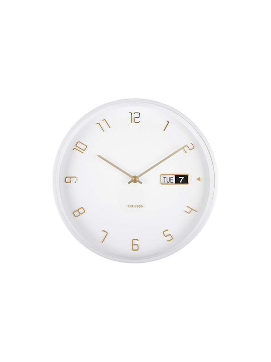 Karlsson Wall Clock Metallic Ø30cm