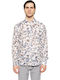 Langärmlig Leinen Hemd Off White