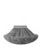 Kinder Tutu Rock aus Tüll Gray